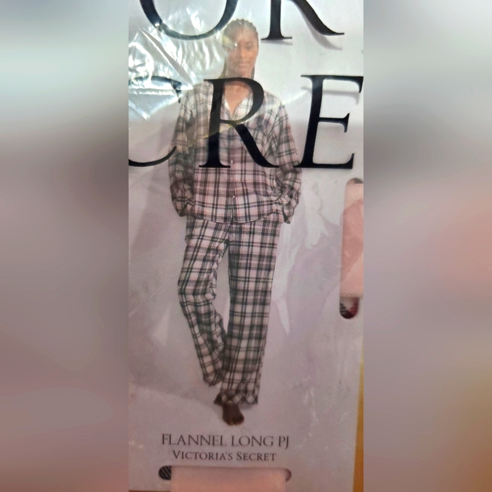 Victoria's Secret Flannel Long PJ